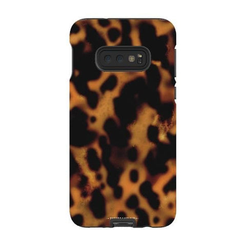 Galaxy S10e Gloss (High Sheen) Grunge Tortoise Shell Print Tough Phone Case - The Urban Flair