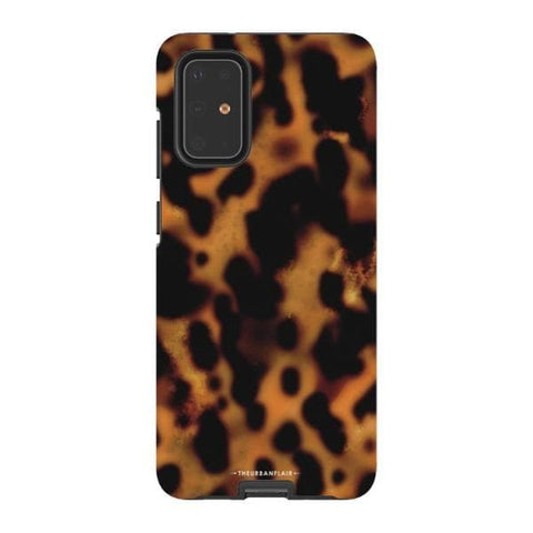 Galaxy S20 Plus Gloss (High Sheen) Grunge Tortoise Shell Print Tough Phone Case - The Urban Flair