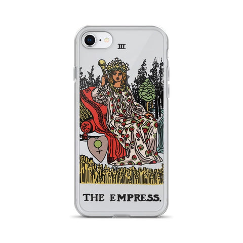The Empress Tarot Card Phone Case For iPhone 13 12 Mini 11 Pro Max 7 8 Plus SE 2022 iPhone X XR Case Galaxy S22 Cover