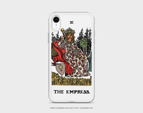 The Empress Tarot Card Phone Case For iPhone 13 12 Mini 11 Pro Max 7 8 Plus SE 2022 iPhone X XR Case Galaxy S22 Cover