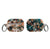 Teal Accent Tortoise Shell Print Aesthetic Air Pods Case Air Pod Pro Cover With Keychain Carabiner Clip Airpod 1 2 Cases Feat