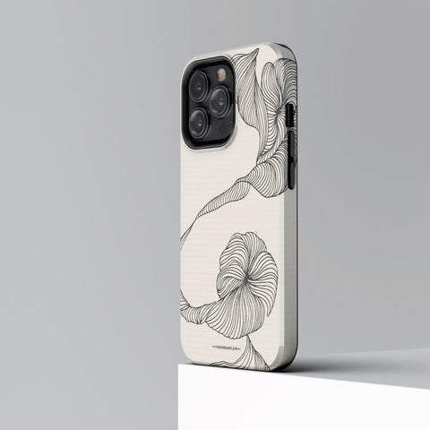 Feat Minimal Line Art Design Phone Case For iPhone 14 13 Mini 12 Pro XR XS Max 7 8 Plus Protective Tough Cover Samsung Galaxy S22