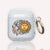 Opal Sun & Moon Clear Airpods Case With Cute Aesthetic Design For Air Pods Pro Generation 3 With Carabiner Ring Bag Clip 3rd Gen Feat