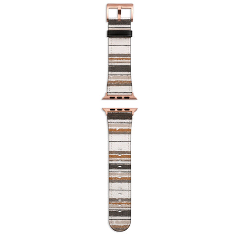 Boho Stripes Apple Watch Band For Series 3 4 5 6 7 8 9 SE 38/40/41mm & 42/44/45mm Apple Watch Straps Vegan Faux Leather Band- On Sale! (Feat)