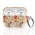 Fall Watercolor Flowers Air Pods Case New Air Pod Pro 2nd Gen Cover With Keychain Carabiner Clip Airpod 1 2 Cases With Cute Autumn Design Feat
