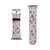 Aesthetic Soft Purple Wildflowers Apple Watch Band For Women Cute iWatch Straps 38mm 41mm 40mm 42mm 44mm Series 6 7 SE 6 SE