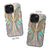 Angel Wings Stained Glass Illusion Print Tough Phone Case For iPhone 15 14 13 (Mini, Plus, Pro Max) -On Sale! (Feat)