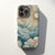Ocean Waves & Sun Rays Stained Glass Illusion Print Tough Phone Case For iPhone 15 14 13 12 7 8 SE 2022- On Sale! (Feat)