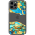 Agate Slices Print Clear Phone Cases