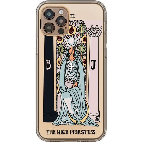 Tarot Card Illustration Clear Phone Cases