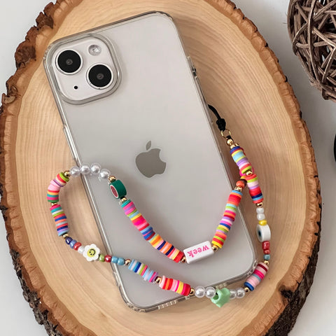 Colorful 90s Nostalgia Phone Charm