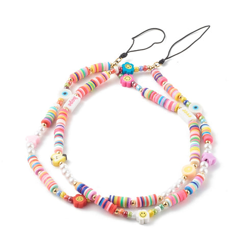 Colorful 90s Nostalgia Phone Charm