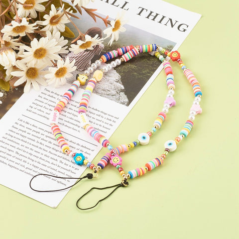 Colorful 90s Nostalgia Phone Charm