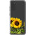 Galaxy S20 Isolated Sunflowers Clear Phone Case - The Urban Flair