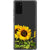 Note 20 Isolated Sunflowers Clear Phone Case - The Urban Flair