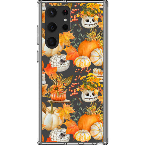 Jackolantern Pumpkin Clear Phone Case