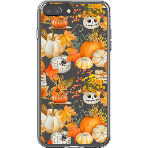 Jackolantern Pumpkin Clear Phone Case