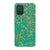 Galaxy A71 4G Satin (Semi-Matte) Jade Green Terrazzo Tough Phone Case - The Urban Flair