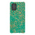 Galaxy A71 5G Satin (Semi-Matte) Jade Green Terrazzo Tough Phone Case - The Urban Flair
