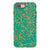iPhone 7 Plus/8 Plus Satin (Semi-Matte) Jade Green Terrazzo Tough Phone Case - The Urban Flair