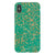 iPhone XS Max Gloss (High Sheen) Jade Green Terrazzo Tough Phone Case - The Urban Flair