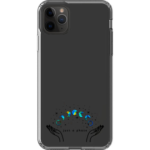 Just A Phase Clear Phone Case