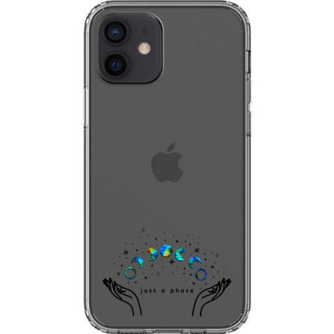 Just A Phase Clear Phone Case