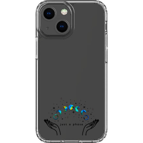 Just A Phase Clear Phone Case