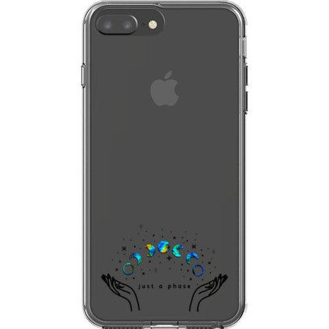 Just A Phase Clear Phone Case
