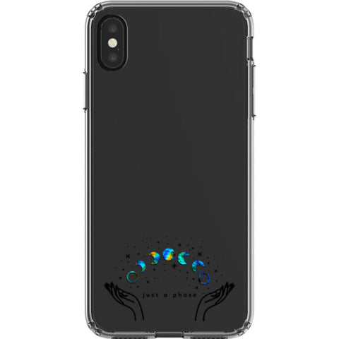 Just A Phase Clear Phone Case