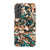 Teal Cream Tortoise Shell Print Tough Phone Case Galaxy S22 Satin [Semi-Matte] exclusively offered by The Urban Flair
