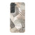 Pale Abstract Shapes Tough Phone Case Galaxy S22 Gloss [High Sheen] exclusively offered by The Urban Flair