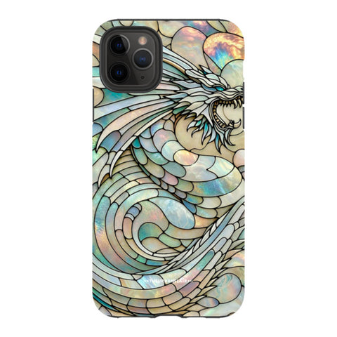 Year of the Dragon Stained Glass Illusion Tough Phone Case