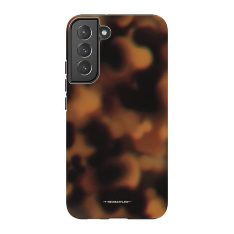 Classic Tortoise Shell Print Tough Phone Case Galaxy S22 Plus Satin [Semi-Matte] exclusively offered by The Urban Flair