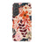 Fall Watercolor Flowers Tough Phone Case Galaxy S22 Plus Gloss [High Sheen] exclusively offered by The Urban Flair