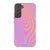 Pastel Glitch Print Tough Phone Case Galaxy S22 Plus Satin [Semi-Matte] exclusively offered by The Urban Flair