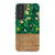 Botanical Wood Print Tough Phone Case Galaxy S21 FE Gloss [High Sheen] exclusively offered by The Urban Flair