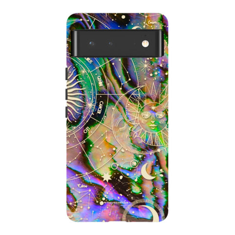 Abalone Zodiac Tough Phone Case Pixel 6 Gloss [High Sheen] exclusively offered by The Urban Flair