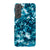 Blue Tortoise Shell Print Tough Phone Case Galaxy S22 Satin [Semi-Matte] exclusively offered by The Urban Flair
