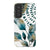 Teal Watercolor Foliage Tough Phone Case Galaxy S21 FE Gloss [High Sheen] exclusively offered by The Urban Flair