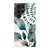 Teal Watercolor Foliage Tough Phone Case Galaxy S22 Ultra Satin [Semi-Matte] exclusively offered by The Urban Flair