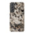 Cool Brown Tortoise Shell Print Tough Phone Case Galaxy S22 Gloss [High Sheen] exclusively offered by The Urban Flair
