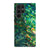 Green Abalone Shell Tough Phone Case Galaxy S22 Ultra Satin [Semi-Matte] exclusively offered by The Urban Flair