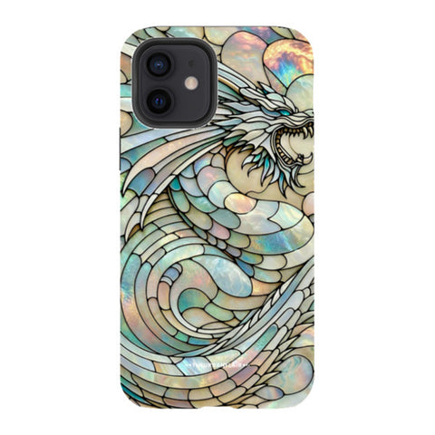 Year of the Dragon Stained Glass Illusion Tough Phone Case