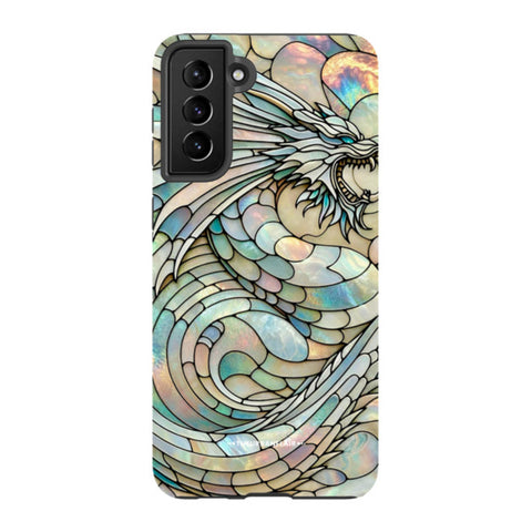 Year of the Dragon Stained Glass Illusion Tough Phone Case