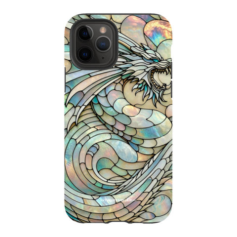 Year of the Dragon Stained Glass Illusion Tough Phone Case