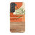Burnt Boho Abstract Wood Print Tough Phone Case Galaxy S22 Plus Satin [Semi-Matte] exclusively offered by The Urban Flair