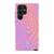 Pastel Glitch Print Tough Phone Case Galaxy S22 Ultra Satin [Semi-Matte] exclusively offered by The Urban Flair