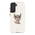 Minimal Off White Baby Angel Tough Phone Case Galaxy S21 FE Satin [Semi-Matte] exclusively offered by The Urban Flair