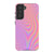 Pastel Glitch Print Tough Phone Case Galaxy S21 FE Satin [Semi-Matte] exclusively offered by The Urban Flair